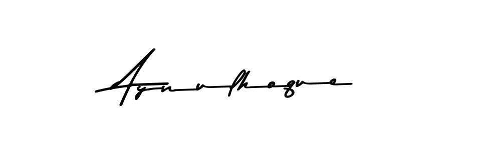 Make a beautiful signature design for name Aynulhoque. With this signature (Asem Kandis PERSONAL USE) style, you can create a handwritten signature for free. Aynulhoque signature style 9 images and pictures png