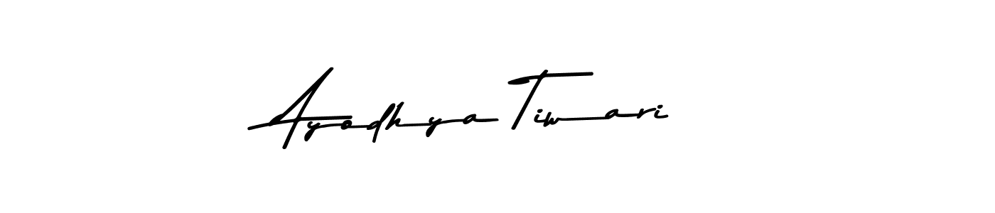 Create a beautiful signature design for name Ayodhya Tiwari. With this signature (Asem Kandis PERSONAL USE) fonts, you can make a handwritten signature for free. Ayodhya Tiwari signature style 9 images and pictures png