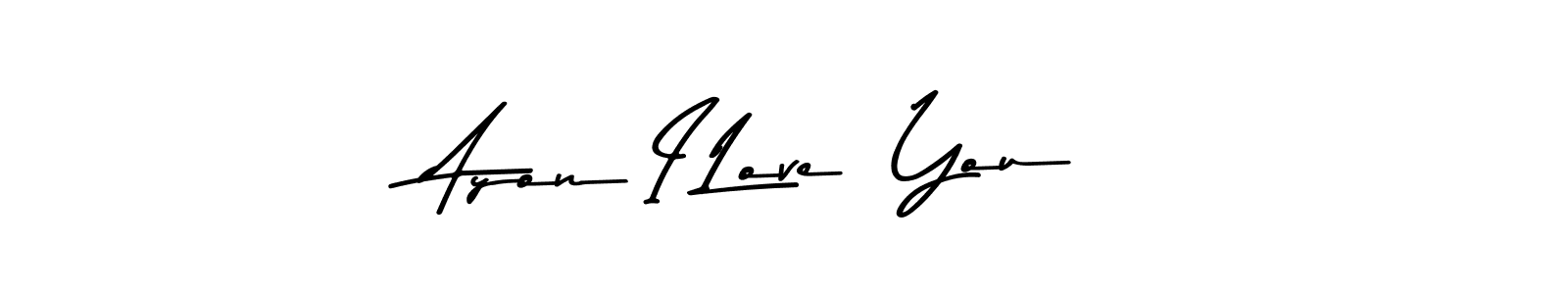 Check out images of Autograph of Ayon I Love  You name. Actor Ayon I Love  You Signature Style. Asem Kandis PERSONAL USE is a professional sign style online. Ayon I Love  You signature style 9 images and pictures png
