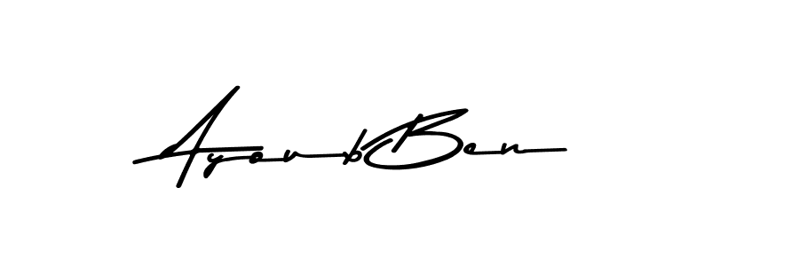 Here are the top 10 professional signature styles for the name Ayoub Ben. These are the best autograph styles you can use for your name. Ayoub Ben signature style 9 images and pictures png