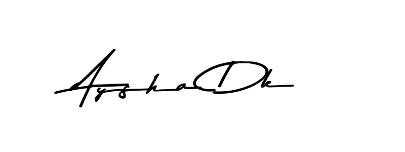 You can use this online signature creator to create a handwritten signature for the name Aysha Dk. This is the best online autograph maker. Aysha Dk signature style 9 images and pictures png
