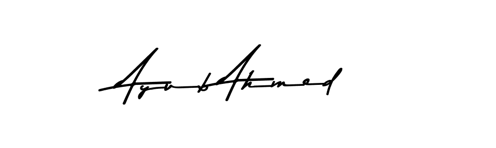 You should practise on your own different ways (Asem Kandis PERSONAL USE) to write your name (Ayub Ahmed) in signature. don't let someone else do it for you. Ayub Ahmed signature style 9 images and pictures png