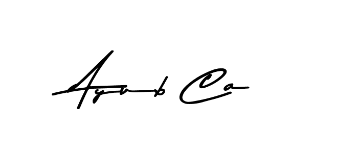 You should practise on your own different ways (Asem Kandis PERSONAL USE) to write your name (Ayub Ca) in signature. don't let someone else do it for you. Ayub Ca signature style 9 images and pictures png