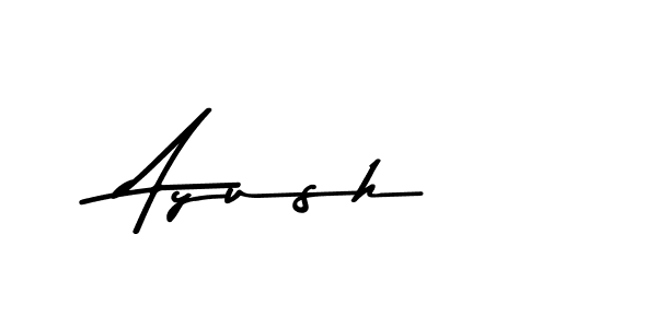 The best way (Asem Kandis PERSONAL USE) to make a short signature is to pick only two or three words in your name. The name Ayush  include a total of six letters. For converting this name. Ayush  signature style 9 images and pictures png