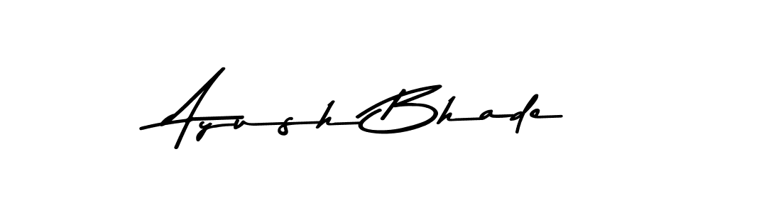 How to Draw Ayush Bhade signature style? Asem Kandis PERSONAL USE is a latest design signature styles for name Ayush Bhade. Ayush Bhade signature style 9 images and pictures png
