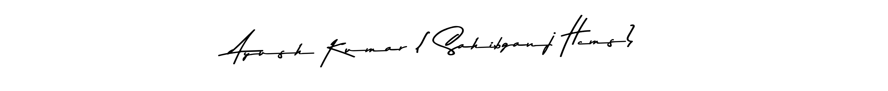 The best way (Asem Kandis PERSONAL USE) to make a short signature is to pick only two or three words in your name. The name Ayush Kumar ( Sahibganj Hcms) include a total of six letters. For converting this name. Ayush Kumar ( Sahibganj Hcms) signature style 9 images and pictures png