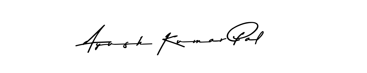 Create a beautiful signature design for name Ayush Kumar Pal. With this signature (Asem Kandis PERSONAL USE) fonts, you can make a handwritten signature for free. Ayush Kumar Pal signature style 9 images and pictures png