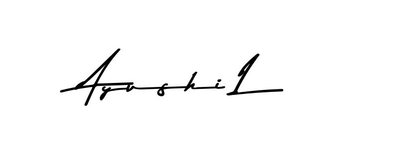 Design your own signature with our free online signature maker. With this signature software, you can create a handwritten (Asem Kandis PERSONAL USE) signature for name Ayushi L. Ayushi L signature style 9 images and pictures png