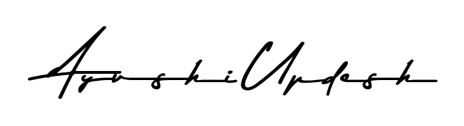 Asem Kandis PERSONAL USE is a professional signature style that is perfect for those who want to add a touch of class to their signature. Get Ayushi Updesh name fancy signature for free. Ayushi Updesh signature style 9 images and pictures png
