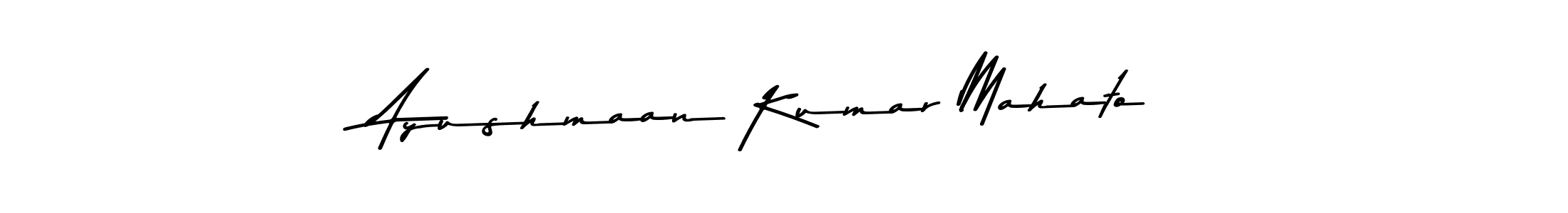 Make a beautiful signature design for name Ayushmaan Kumar Mahato. With this signature (Asem Kandis PERSONAL USE) style, you can create a handwritten signature for free. Ayushmaan Kumar Mahato signature style 9 images and pictures png