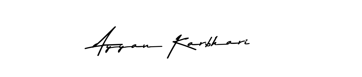Also we have Ayyan Karbhari name is the best signature style. Create professional handwritten signature collection using Asem Kandis PERSONAL USE autograph style. Ayyan Karbhari signature style 9 images and pictures png