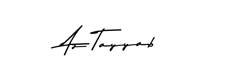 Az Tayyab stylish signature style. Best Handwritten Sign (Asem Kandis PERSONAL USE) for my name. Handwritten Signature Collection Ideas for my name Az Tayyab. Az Tayyab signature style 9 images and pictures png