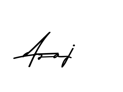 How to make Azaj name signature. Use Asem Kandis PERSONAL USE style for creating short signs online. This is the latest handwritten sign. Azaj signature style 9 images and pictures png