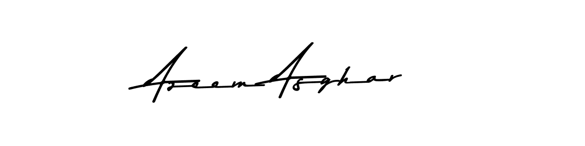 Make a beautiful signature design for name Azeem Asghar. With this signature (Asem Kandis PERSONAL USE) style, you can create a handwritten signature for free. Azeem Asghar signature style 9 images and pictures png