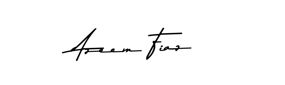 You should practise on your own different ways (Asem Kandis PERSONAL USE) to write your name (Azeem Fiaz) in signature. don't let someone else do it for you. Azeem Fiaz signature style 9 images and pictures png