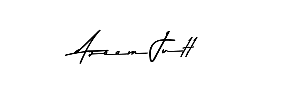 The best way (Asem Kandis PERSONAL USE) to make a short signature is to pick only two or three words in your name. The name Azeem Jutt include a total of six letters. For converting this name. Azeem Jutt signature style 9 images and pictures png