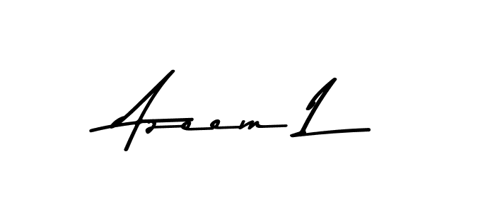 It looks lik you need a new signature style for name Azeem L. Design unique handwritten (Asem Kandis PERSONAL USE) signature with our free signature maker in just a few clicks. Azeem L signature style 9 images and pictures png