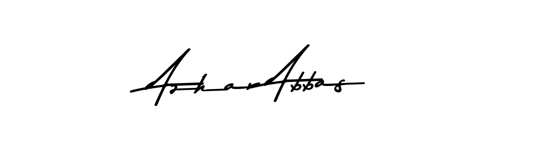 Also You can easily find your signature by using the search form. We will create Azhar Abbas name handwritten signature images for you free of cost using Asem Kandis PERSONAL USE sign style. Azhar Abbas signature style 9 images and pictures png