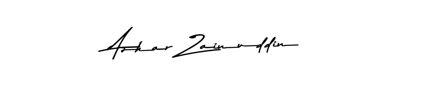 Here are the top 10 professional signature styles for the name Azhar Zainuddin. These are the best autograph styles you can use for your name. Azhar Zainuddin signature style 9 images and pictures png