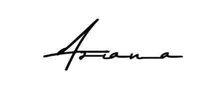 Make your name Aziana memorable on every contract using Asem Kandis PERSONAL USE autograph style. Instant transparent background export available. Aziana signature style 9 images and pictures png