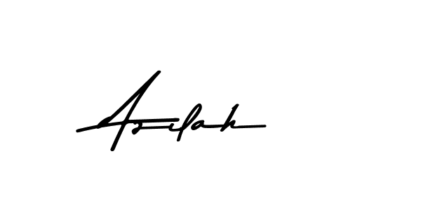 Design your own signature with our free online signature maker. With this signature software, you can create a handwritten (Asem Kandis PERSONAL USE) signature for name Azilah. Azilah signature style 9 images and pictures png