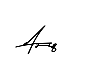 Here are the top 10 professional signature styles for the name Aziq. These are the best autograph styles you can use for your name. Aziq signature style 9 images and pictures png