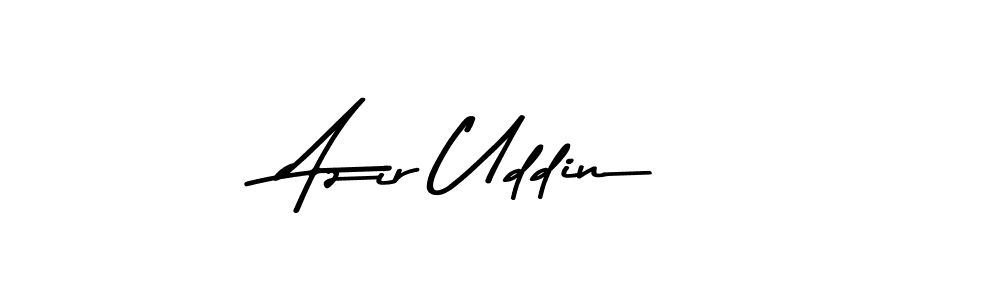 Design your own signature with our free online signature maker. With this signature software, you can create a handwritten (Asem Kandis PERSONAL USE) signature for name Azir Uddin. Azir Uddin signature style 9 images and pictures png
