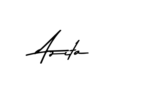 Here are the top 10 professional signature styles for the name Azita. These are the best autograph styles you can use for your name. Azita signature style 9 images and pictures png