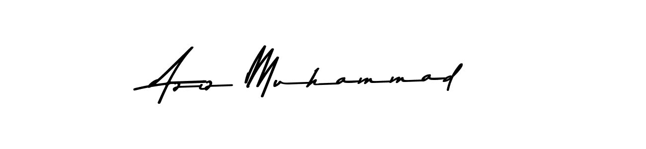 How to make Aziz Muhammad signature? Asem Kandis PERSONAL USE is a professional autograph style. Create handwritten signature for Aziz Muhammad name. Aziz Muhammad signature style 9 images and pictures png