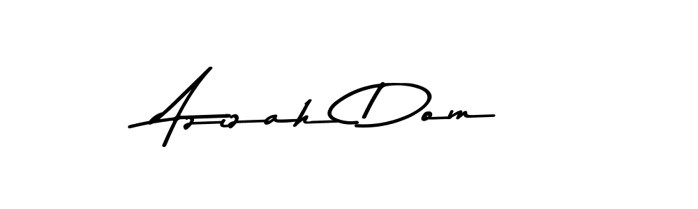 if you are searching for the best signature style for your name Azizah Dom. so please give up your signature search. here we have designed multiple signature styles  using Asem Kandis PERSONAL USE. Azizah Dom signature style 9 images and pictures png