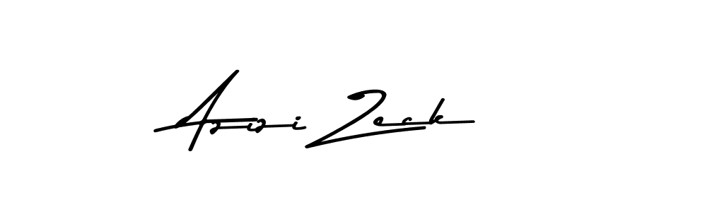 Create a beautiful signature design for name Azizi Zeck. With this signature (Asem Kandis PERSONAL USE) fonts, you can make a handwritten signature for free. Azizi Zeck signature style 9 images and pictures png