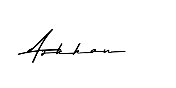 Make a beautiful signature design for name Azkhan. Use this online signature maker to create a handwritten signature for free. Azkhan signature style 9 images and pictures png