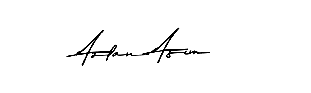 Azlan Asim stylish signature style. Best Handwritten Sign (Asem Kandis PERSONAL USE) for my name. Handwritten Signature Collection Ideas for my name Azlan Asim. Azlan Asim signature style 9 images and pictures png