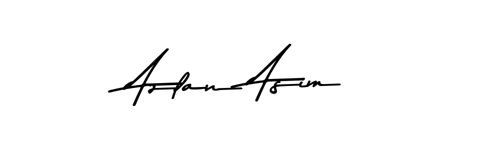 Azlan Asim stylish signature style. Best Handwritten Sign (Asem Kandis PERSONAL USE) for my name. Handwritten Signature Collection Ideas for my name Azlan Asim. Azlan Asim signature style 9 images and pictures png