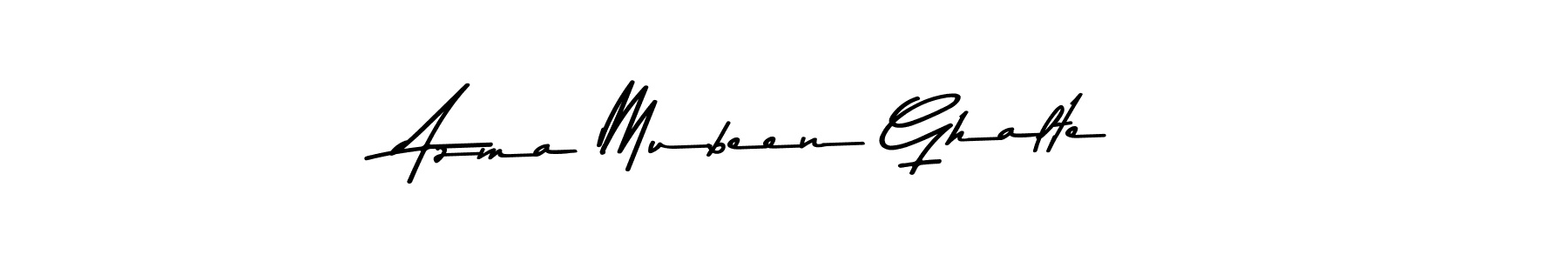 Also we have Azma Mubeen Ghalte name is the best signature style. Create professional handwritten signature collection using Asem Kandis PERSONAL USE autograph style. Azma Mubeen Ghalte signature style 9 images and pictures png