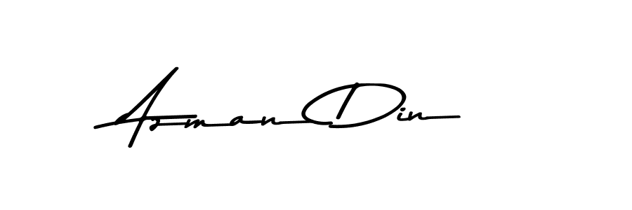 Azman Din stylish signature style. Best Handwritten Sign (Asem Kandis PERSONAL USE) for my name. Handwritten Signature Collection Ideas for my name Azman Din. Azman Din signature style 9 images and pictures png