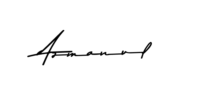 You should practise on your own different ways (Asem Kandis PERSONAL USE) to write your name (Azmanul) in signature. don't let someone else do it for you. Azmanul signature style 9 images and pictures png