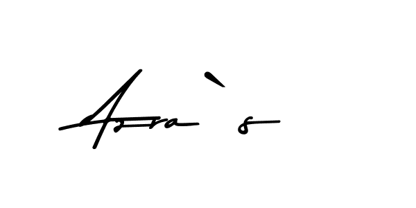 Design your own signature with our free online signature maker. With this signature software, you can create a handwritten (Asem Kandis PERSONAL USE) signature for name Azra`s. Azra`s signature style 9 images and pictures png