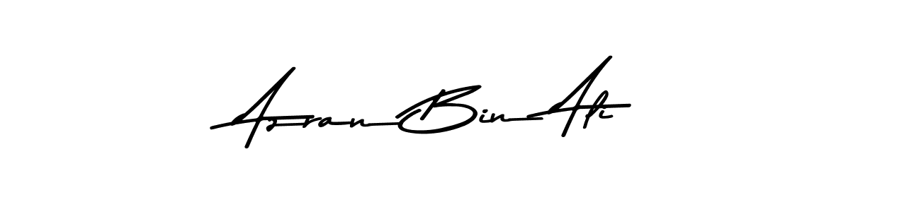 Azran Bin Ali stylish signature style. Best Handwritten Sign (Asem Kandis PERSONAL USE) for my name. Handwritten Signature Collection Ideas for my name Azran Bin Ali. Azran Bin Ali signature style 9 images and pictures png