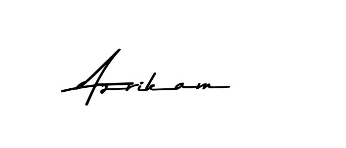 Best and Professional Signature Style for Azrikam. Asem Kandis PERSONAL USE Best Signature Style Collection. Azrikam signature style 9 images and pictures png