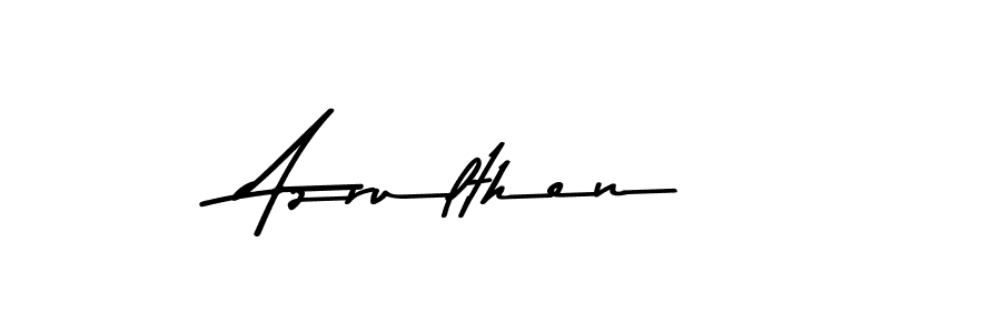 Use a signature maker to create a handwritten signature online. With this signature software, you can design (Asem Kandis PERSONAL USE) your own signature for name Azrulthen. Azrulthen signature style 9 images and pictures png