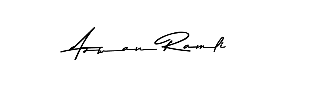 Azwan Ramli stylish signature style. Best Handwritten Sign (Asem Kandis PERSONAL USE) for my name. Handwritten Signature Collection Ideas for my name Azwan Ramli. Azwan Ramli signature style 9 images and pictures png