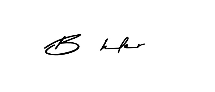 Make a beautiful signature design for name Bühler. With this signature (Asem Kandis PERSONAL USE) style, you can create a handwritten signature for free. Bühler signature style 9 images and pictures png