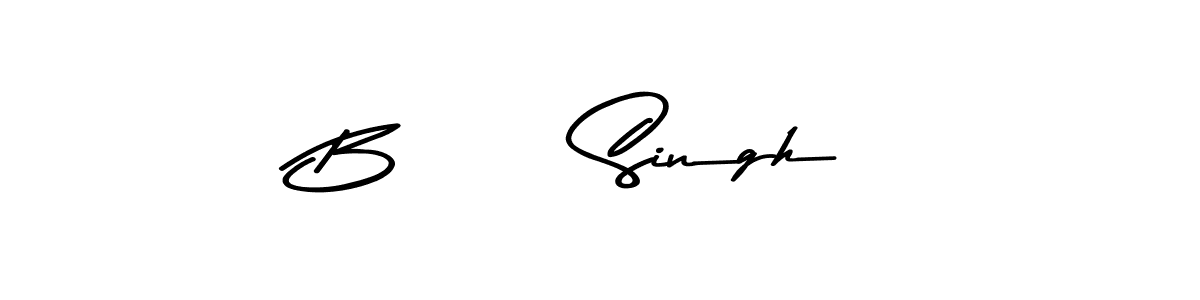 How to make B      Singh name signature. Use Asem Kandis PERSONAL USE style for creating short signs online. This is the latest handwritten sign. B      Singh signature style 9 images and pictures png