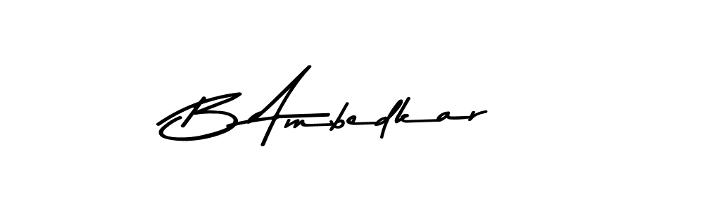 This is the best signature style for the B Ambedkar name. Also you like these signature font (Asem Kandis PERSONAL USE). Mix name signature. B Ambedkar signature style 9 images and pictures png