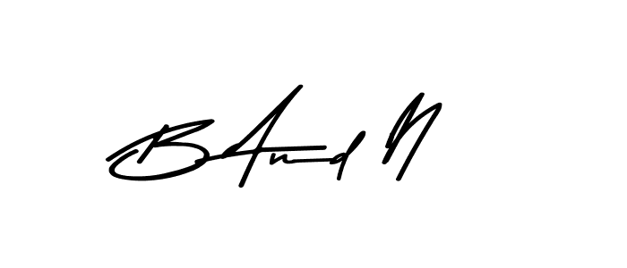 Make a beautiful signature design for name B And N. Use this online signature maker to create a handwritten signature for free. B And N signature style 9 images and pictures png
