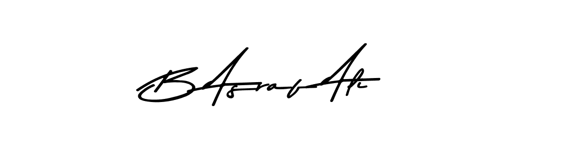 You should practise on your own different ways (Asem Kandis PERSONAL USE) to write your name (B Asraf Ali) in signature. don't let someone else do it for you. B Asraf Ali signature style 9 images and pictures png