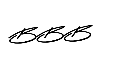 How to make B B B signature? Asem Kandis PERSONAL USE is a professional autograph style. Create handwritten signature for B B B name. B B B signature style 9 images and pictures png
