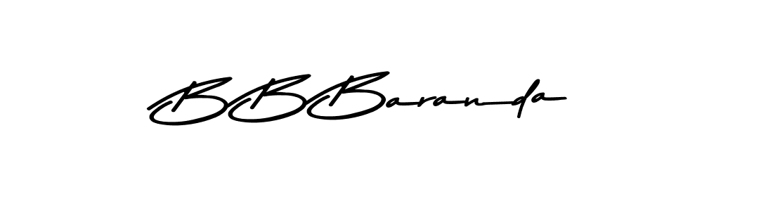 Also we have B B Baranda name is the best signature style. Create professional handwritten signature collection using Asem Kandis PERSONAL USE autograph style. B B Baranda signature style 9 images and pictures png