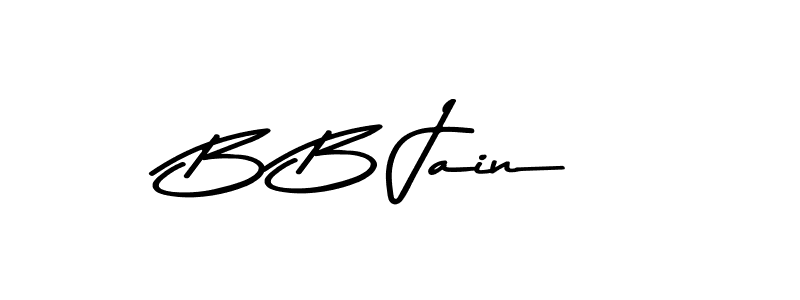 You should practise on your own different ways (Asem Kandis PERSONAL USE) to write your name (B B Jain) in signature. don't let someone else do it for you. B B Jain signature style 9 images and pictures png